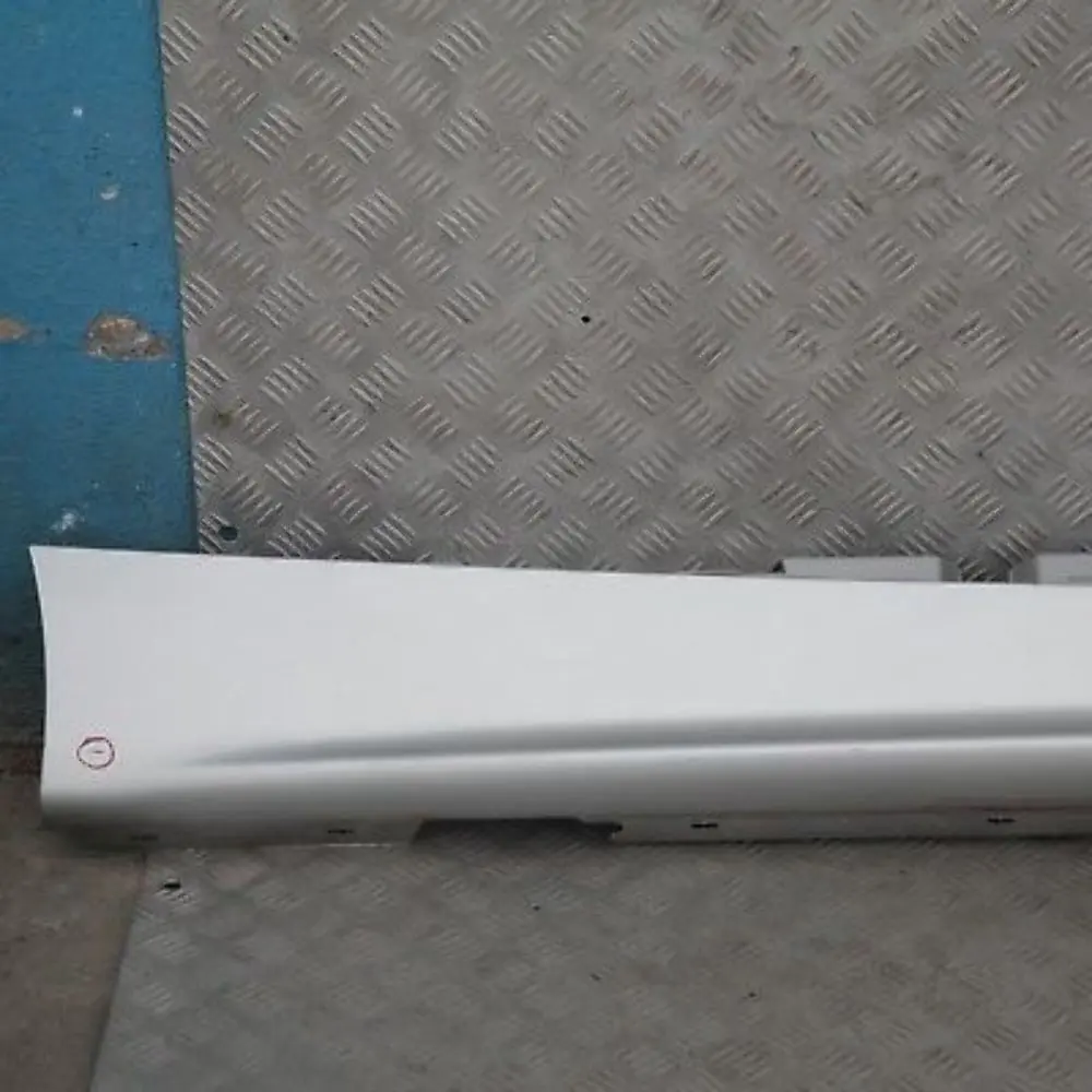 Sill Strip Side Skirt Right O/S Titansilber Silver Metallic to BMW 1 SERIES 18 E87 with Part number 32948 BMW 1 SERIES 18 E87 Sill Strip Side Skirt Right O/S Titansilber Silver Metallic - SKU 0032948-TS18 - Part number 32948