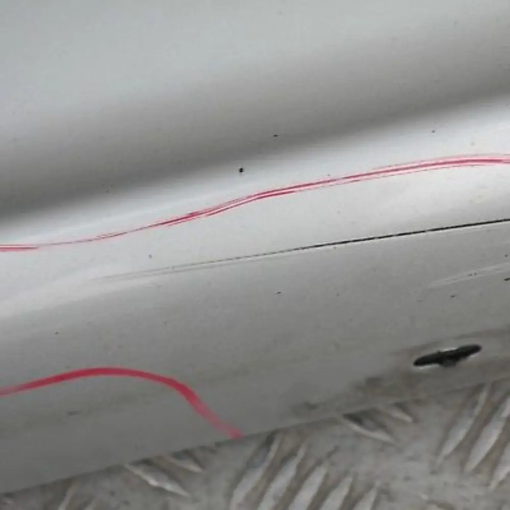  BMW9 E87 Listello Portiera Apertura Gonna Destra Argento-Titanio Sliber - SKU 0032948-TS19 - Numero di parte 32948