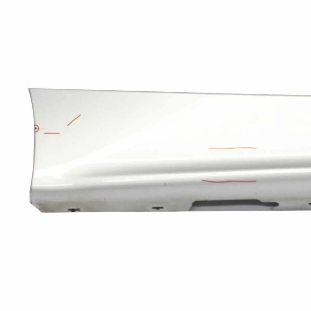 BMW E87 Listello Portiera Apertura Gonne Dx Argento-Titanio Sliber - SKU 0032948-TS1 - Numero di parte 32948