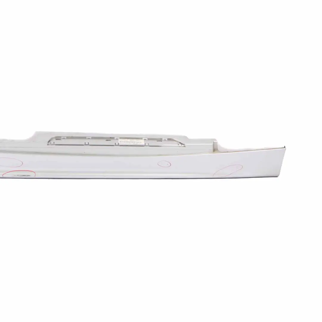 Side Skirt Sill Strip Right O/S Titansilber Titan Silver Metallic - 354 to BMW E87 with Part number 0032948 BMW E87 Side Skirt Sill Strip Right O/S Titansilber Titan Silver Metallic - 354 - SKU 0032948-TS2 - Part number 0032948