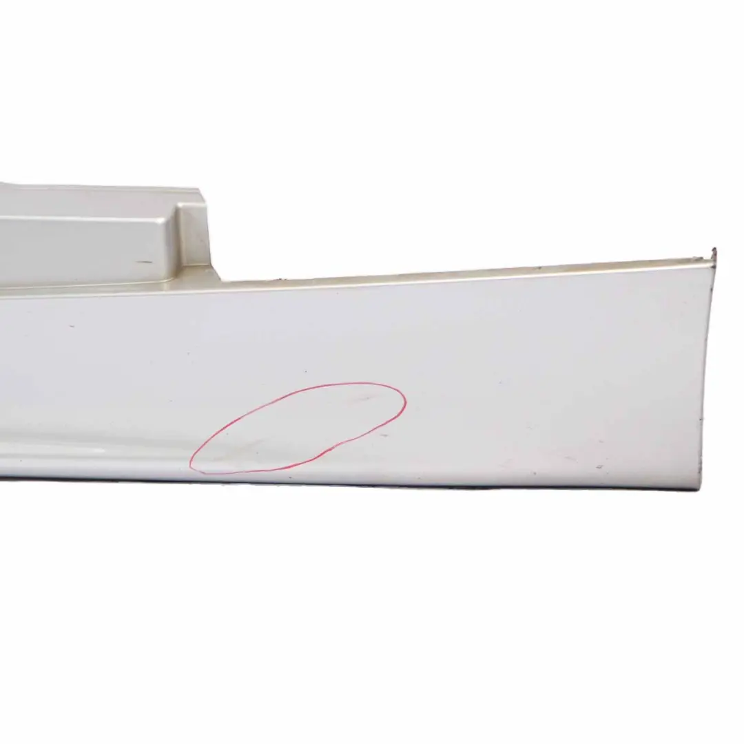 Side Skirt Sill Strip Right O/S Titansilber Titan Silver Metallic - 354 to BMW E87 with Part number 0032948 BMW E87 Side Skirt Sill Strip Right O/S Titansilber Titan Silver Metallic - 354 - SKU 0032948-TS2 - Part number 0032948