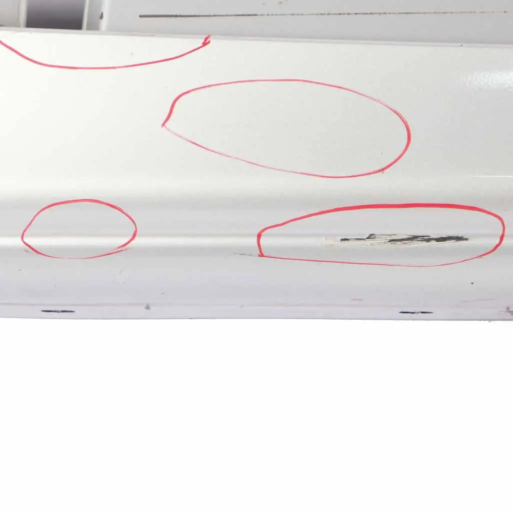 BMW E87 Side Skirt Sill Strip Right O/S Titansilber Titan Silver Metallic - 354 - SKU 0032948-TS2 - Part number 0032948