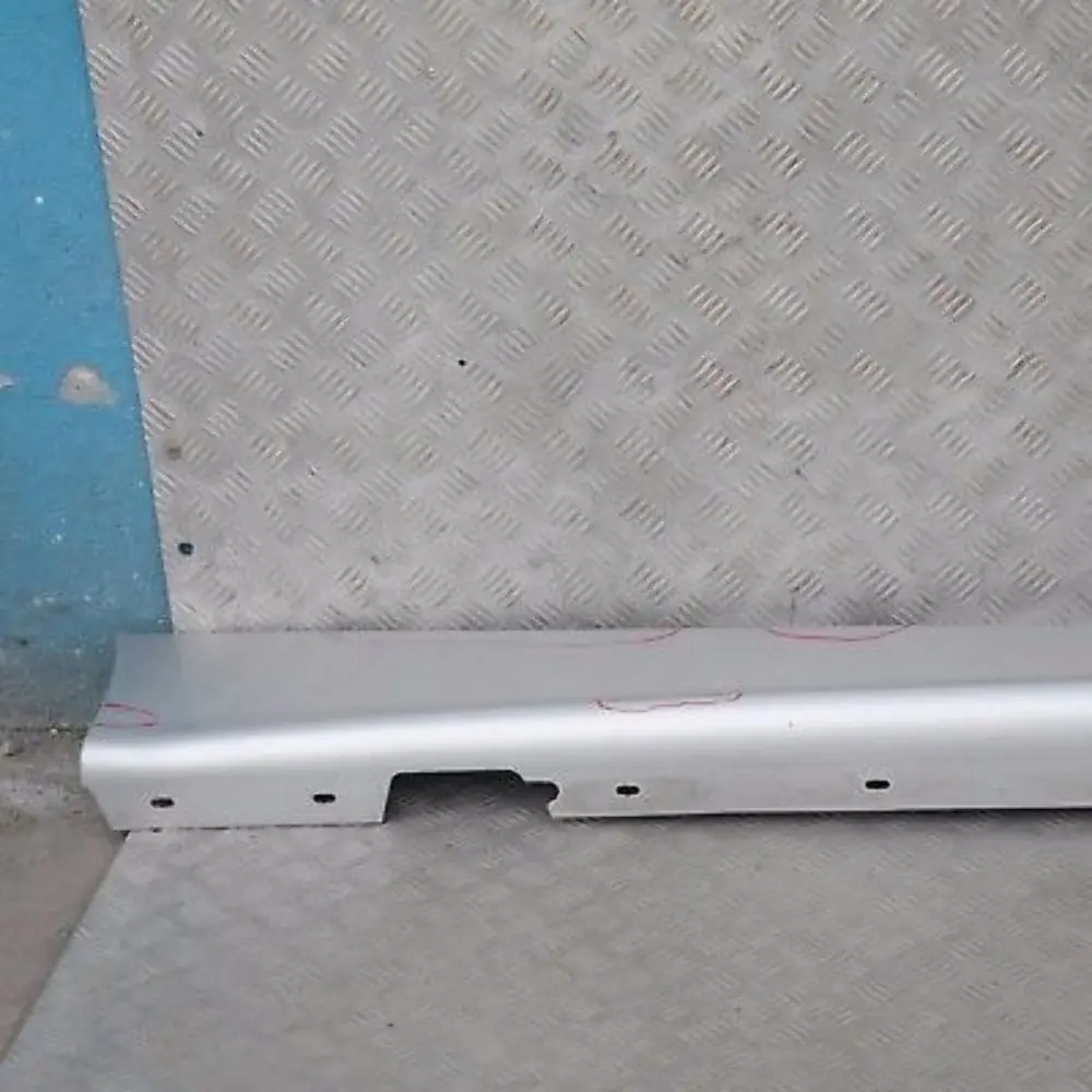 BMW 1 SERIES 6 E87 Sill Strip Side Skirt Right O/S Titansilber Silver Metallic - SKU 0032948-TS6 - Part number 32948