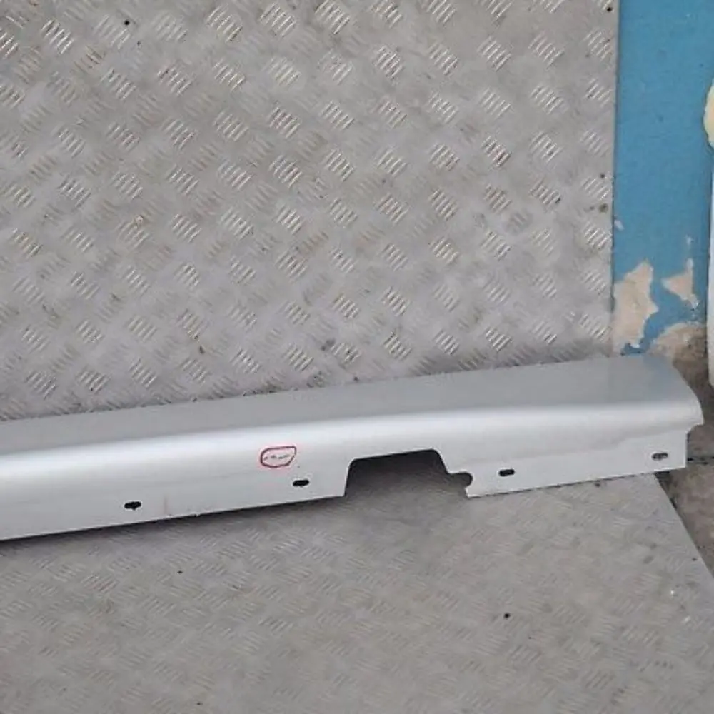 BMW 1 SERIES 6 E87 Sill Strip Side Skirt Right O/S Titansilber Silver Metallic - SKU 0032948-TS6 - Part number 32948