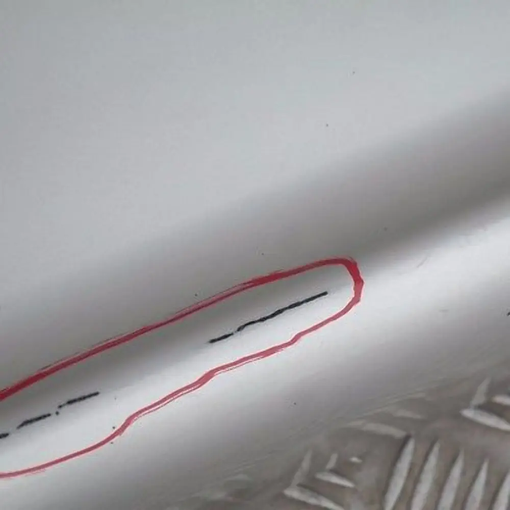 BMW E87 Listello Portiera Apertura Gonna Dx Argento-Titanio Sliber Metallo - SKU 0032948-TS6 - Numero di parte 32948
