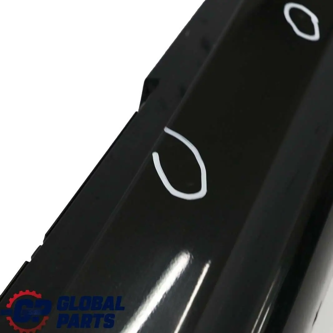 BMW E87 10 Sill Strip Faldón Lateral Izquierdo Zafiro Negro Metálico- 475 - SKU 0032949-BS10 - Número de pieza 32949