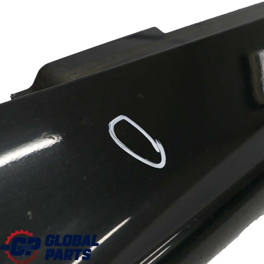 BMW E87 10 Sill Strip Faldón Lateral Izquierdo Zafiro Negro Metálico- 475 - SKU 0032949-BS10 - Número de pieza 32949