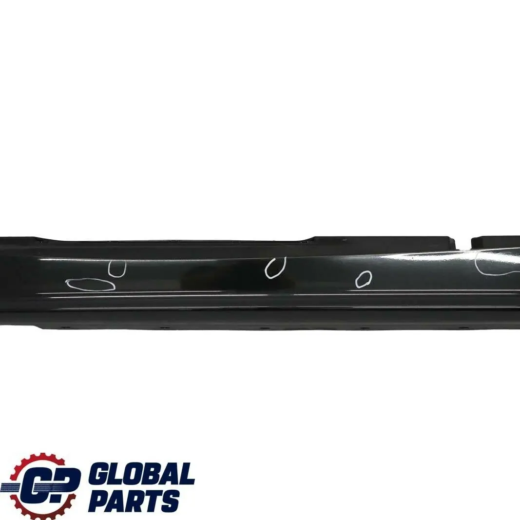 BMW 1 E87 Bas de Porte Couverture Seuil a Gauche Noir Sapphire Metallique 475 - SKU 0032949-BS10 - Numéro de pièce 32949
