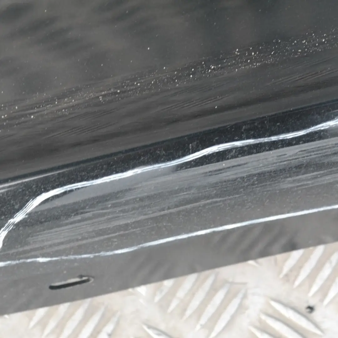 BMW E87 Schwellerleisten Seitenschweller Links Schwarz Saphir Metallic - 475 - SKU 0032949-BS13 - Teilenummer 32949