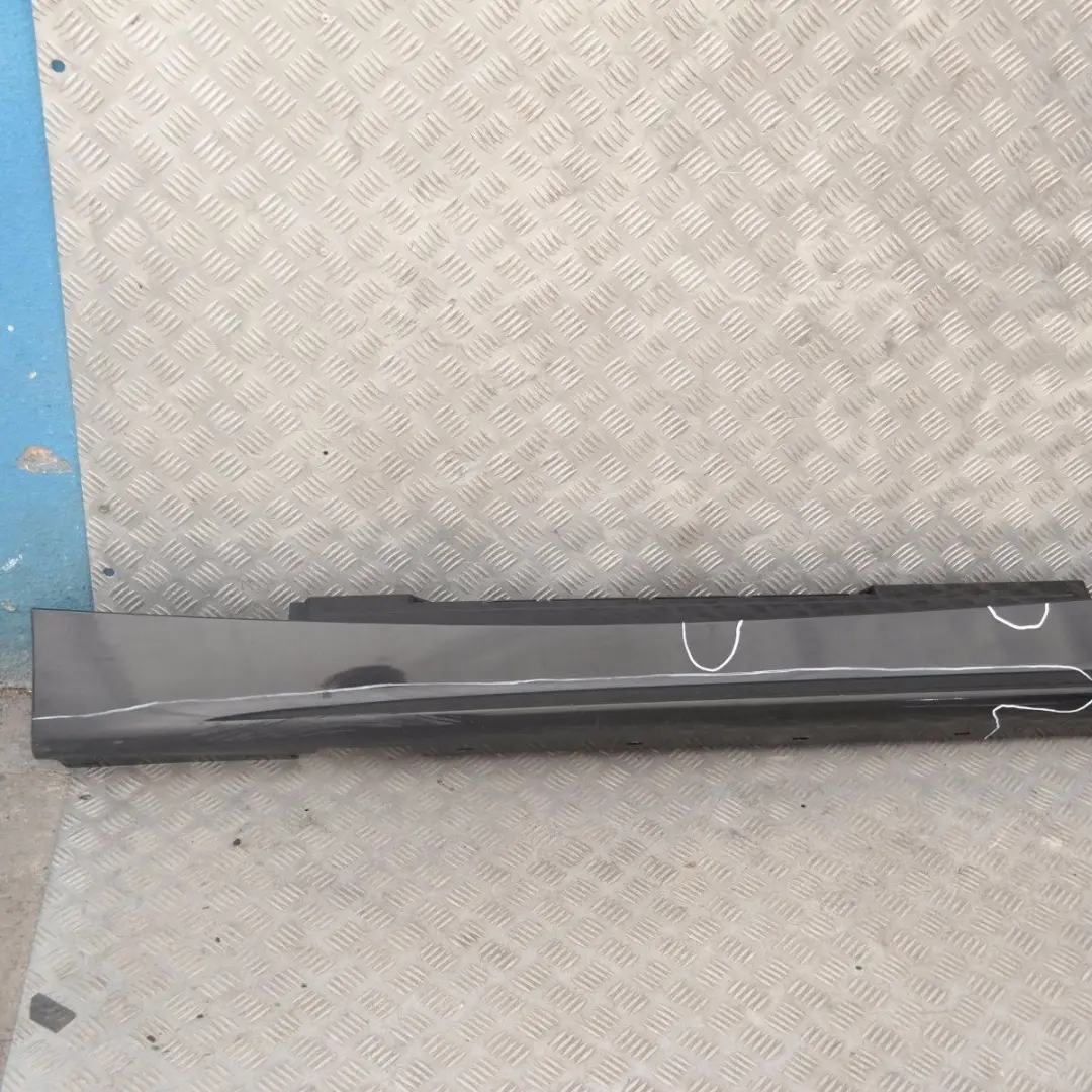 Sill strip side skirt left N/S Black Sapphire Metallic - 475 to BMW 1 SERIES 17 E87 with Part number 32949 BMW 1 SERIES 17 E87 Sill strip side skirt left N/S Black Sapphire Metallic - 475 - SKU 0032949-BS17 - Part number 32949