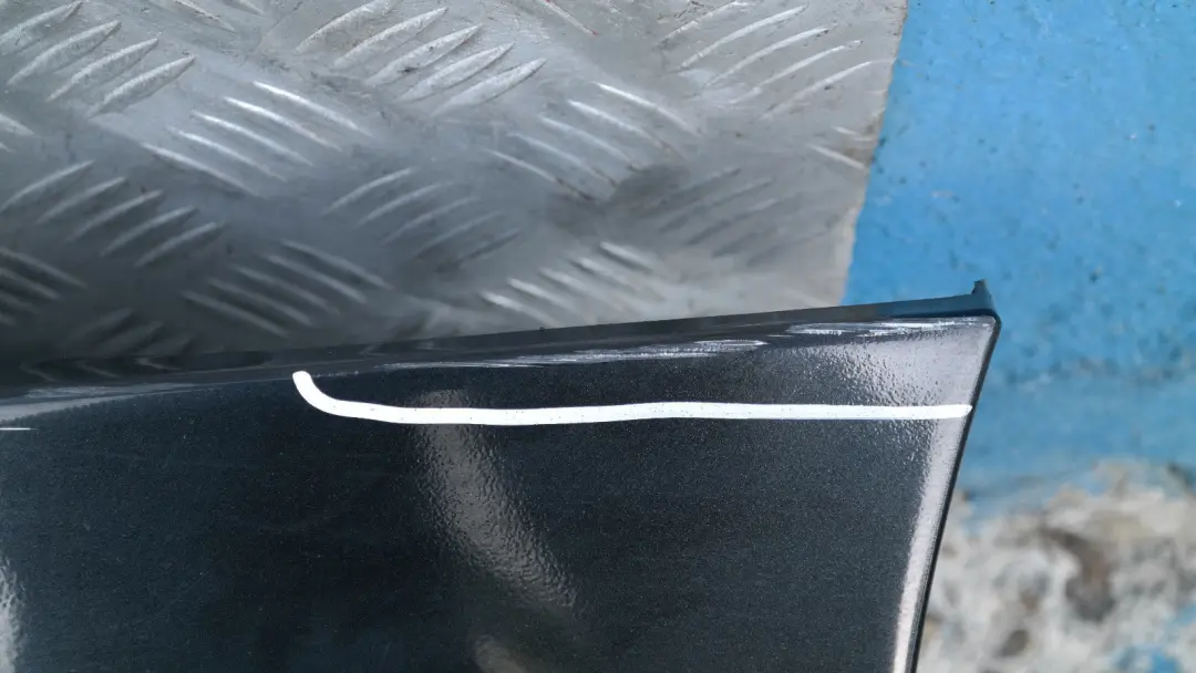 BMW E87 Schwellerleisten Seitenschweller Links Schwarz Saphir Metallic - 475 - SKU 0032949-BS2 - Teilenummer 51770032949