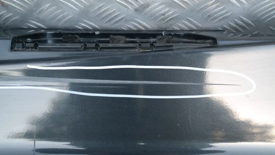 BMW E87 Schwellerleisten Seitenschweller Links Schwarz Saphir Metallic - 475 - SKU 0032949-BS2 - Teilenummer 51770032949