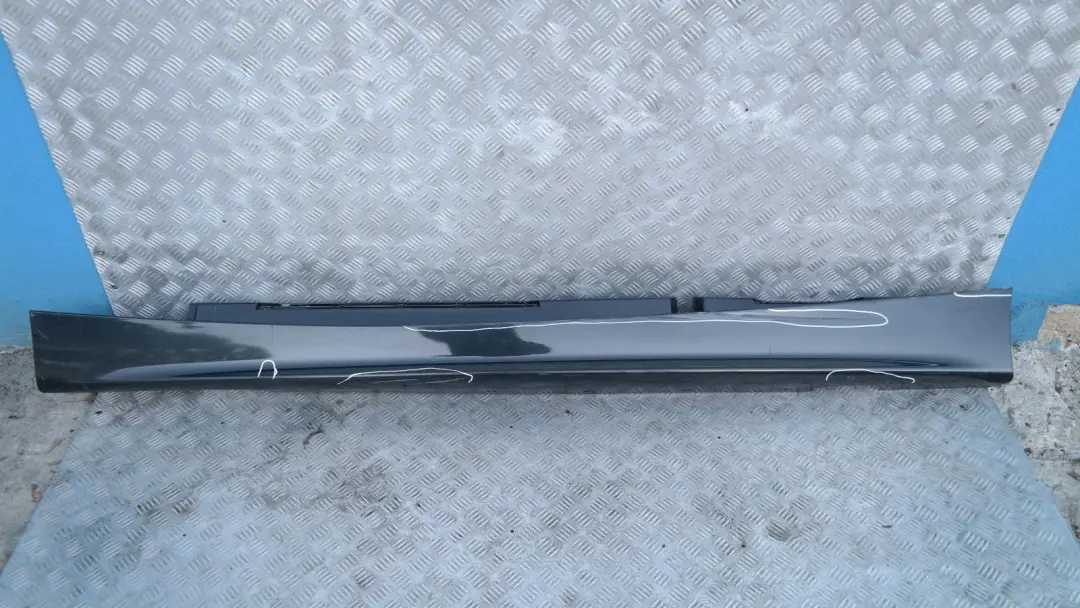 BMW E87 Nakładka Próg Lewy Czarna Black Saphire - 475 - SKU 0032949-BS2 - Numer Części 51770032949