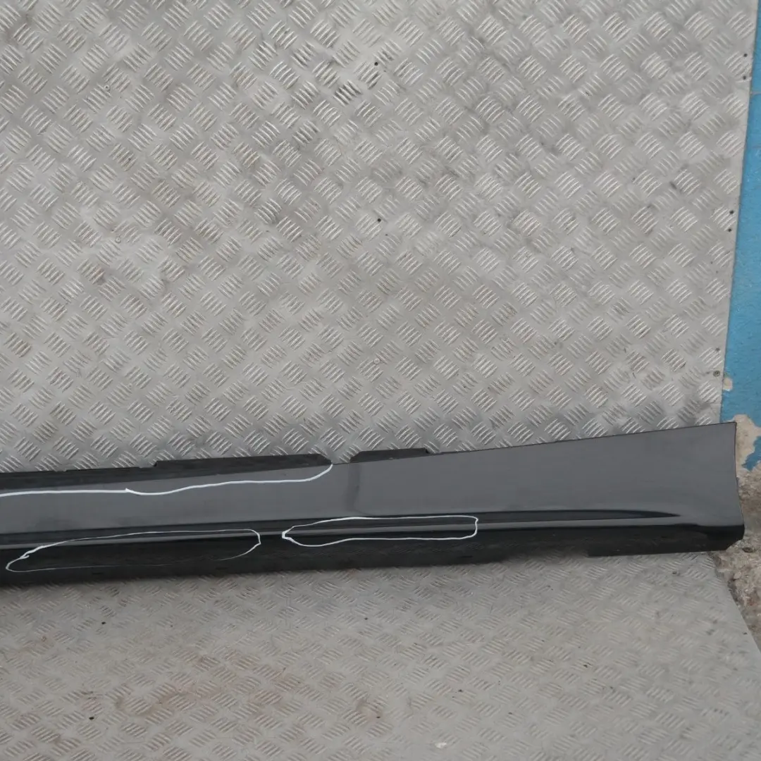 Sill strip side skirt left N/S Black Sapphire Metallic - 475 to BMW 1 SERIES 20 E87 with Part number 32949 BMW 1 SERIES 20 E87 Sill strip side skirt left N/S Black Sapphire Metallic - 475 - SKU 0032949-BS20 - Part number 32949