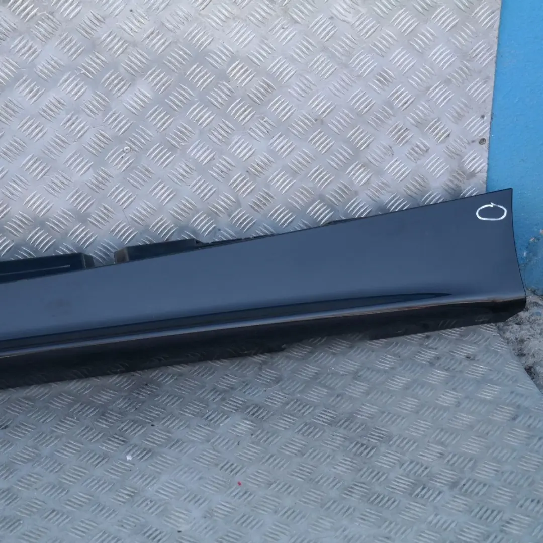 BMW E87 Sill Strip Side Skirt Left N/S Black Sapphire Metallic - 475 - SKU 0032949-BS3 - Part number 51770032949