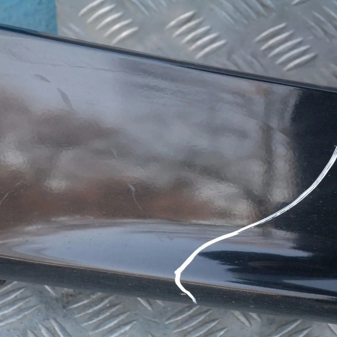 BMW E87 Sill Strip Faldón Lateral Izquierdo Negro Zafiro Metálico - 475 - SKU 0032949-BS3 - Número de pieza 51770032949