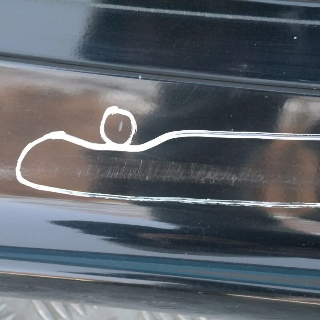 BMW E87 Bande De Seuil Jupe Latérale Gauche Noir Saphir Métallisé - 475 - SKU 0032949-BS3 - Numéro de pièce 51770032949