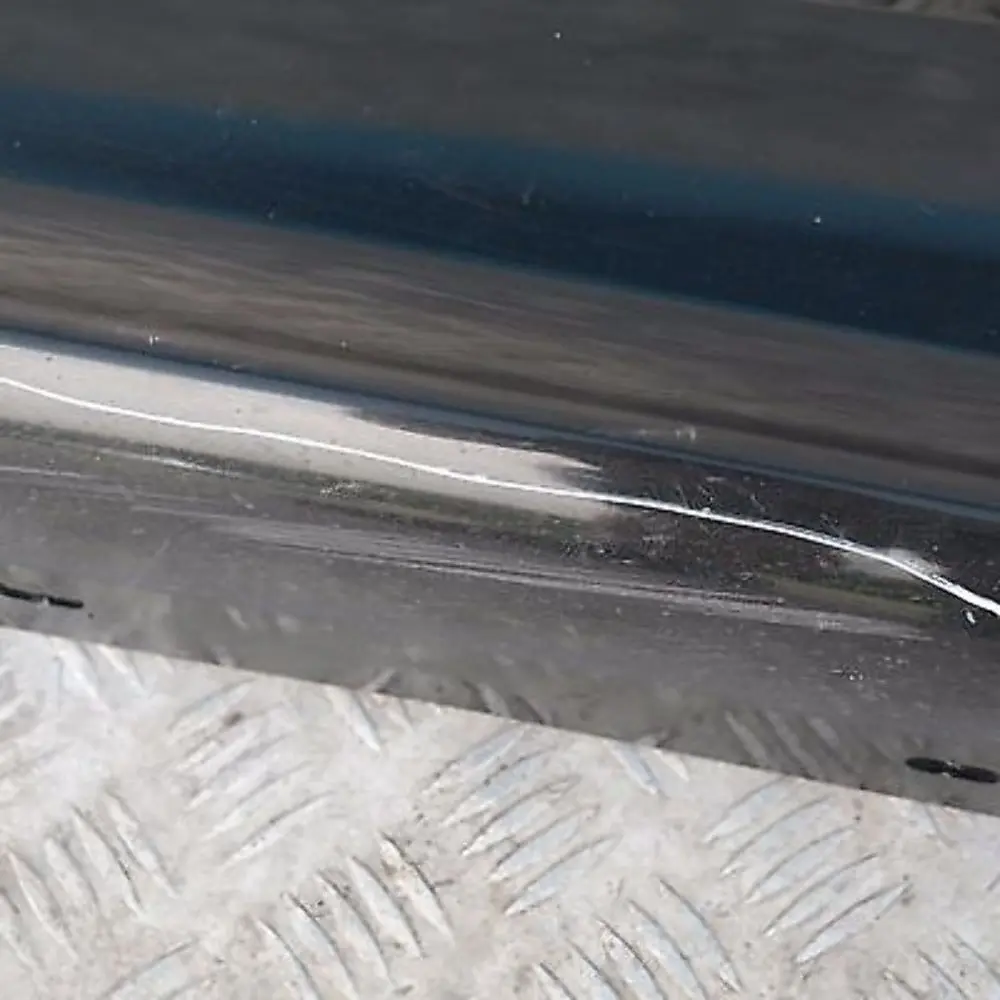BMW E87 Sill Strip Side Skirt Left N/S Black Sapphire Metallic - 475 - SKU 0032949-BS9 - Part number 32949