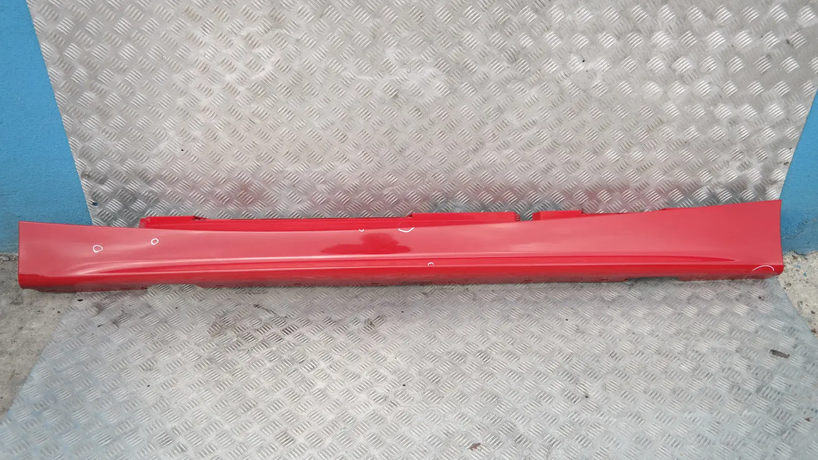 BMW 1 SERIES 2 E87 Sill strip side skirt left N/S Japanrot Japan Red Rot - 438