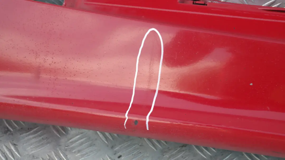 BMW E87 Striscia Davanzale Gonna Laterale Sinistra Rot Karmesinrot A61 - SKU 0032949-KAR1 - Numero di parte 51770032949
