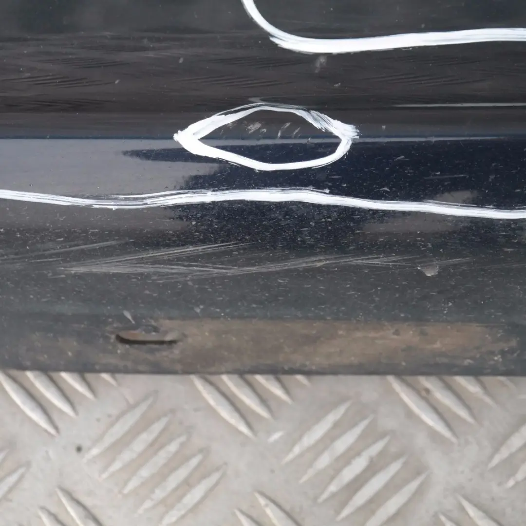 BMW 1 SERIES E87 Sill strip side skirt left N/S Monacoblau Monaco Blue Metallic - SKU 0032949-MB1 - Part number 32949