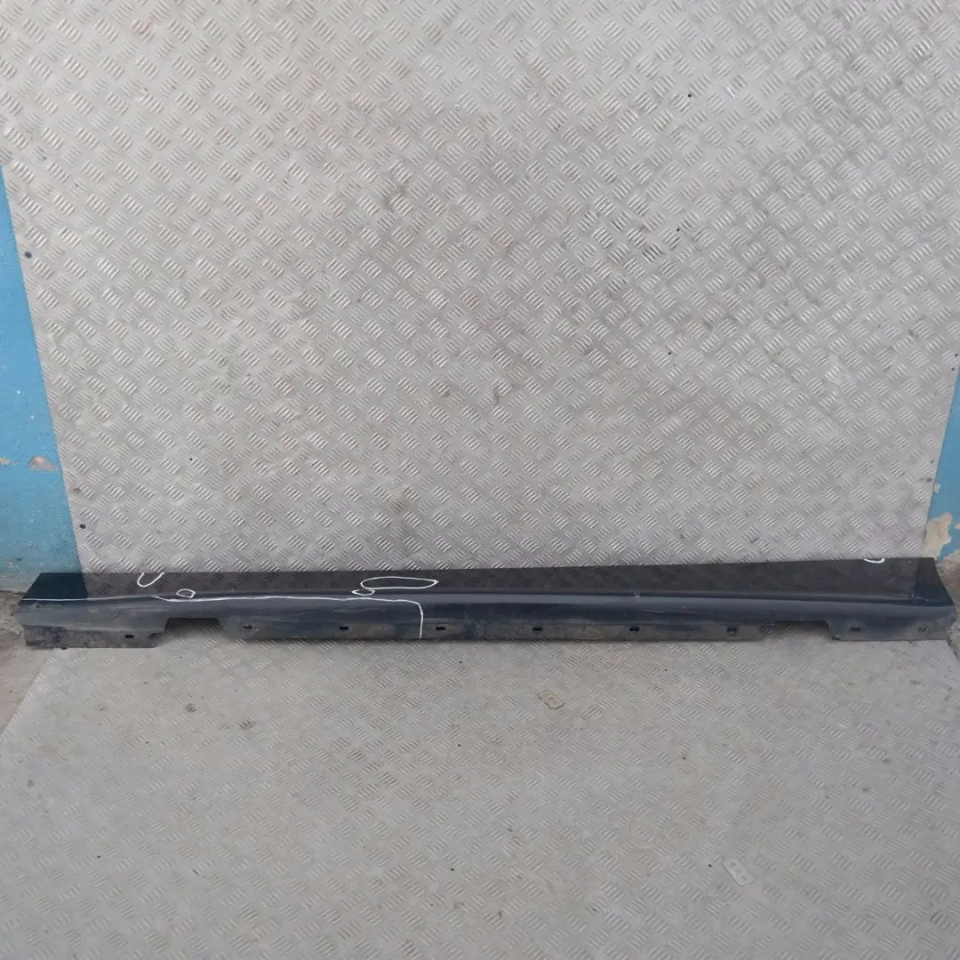 BMW E87 Listello Portiera Apertura Gonna SX Blu Monaco Blu A35 - SKU 0032949-MB1 - Numero di parte 32949