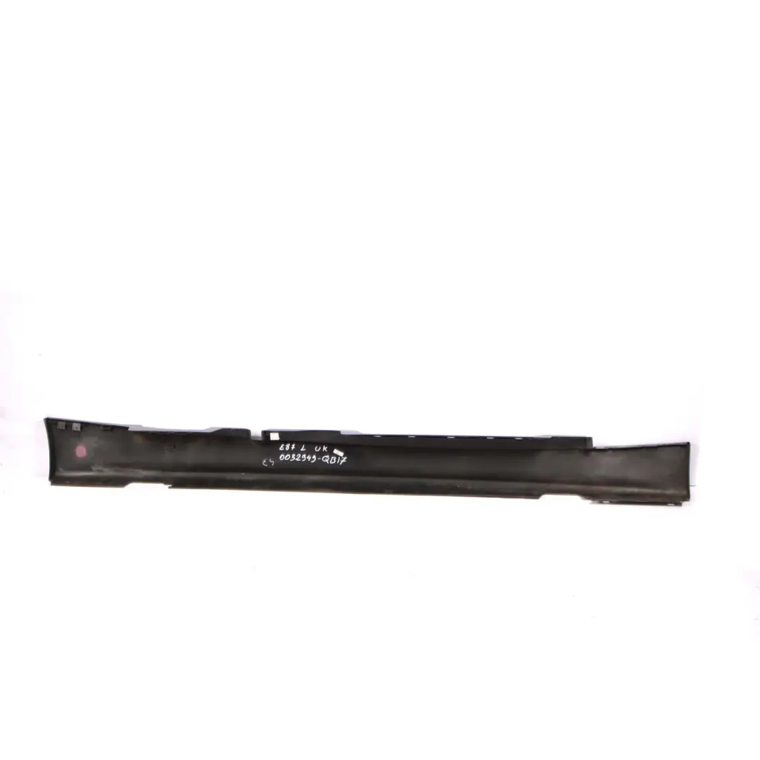 BMW E87 Side Skirt Sill Strip Left N/S Quarzblau Blue Metallic - A18 - SKU 0032949-QB17 - Part number 0032949