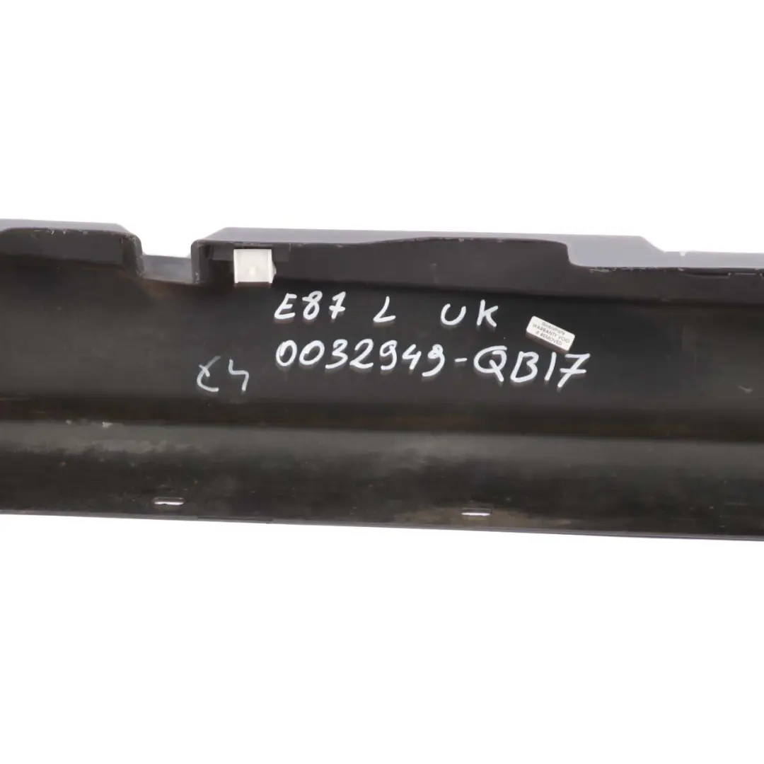 Side Skirt Sill Strip Left N/S Quarzblau Blue Metallic - A18 to BMW E87 with Part number 0032949 BMW E87 Side Skirt Sill Strip Left N/S Quarzblau Blue Metallic - A18 - SKU 0032949-QB17 - Part number 0032949