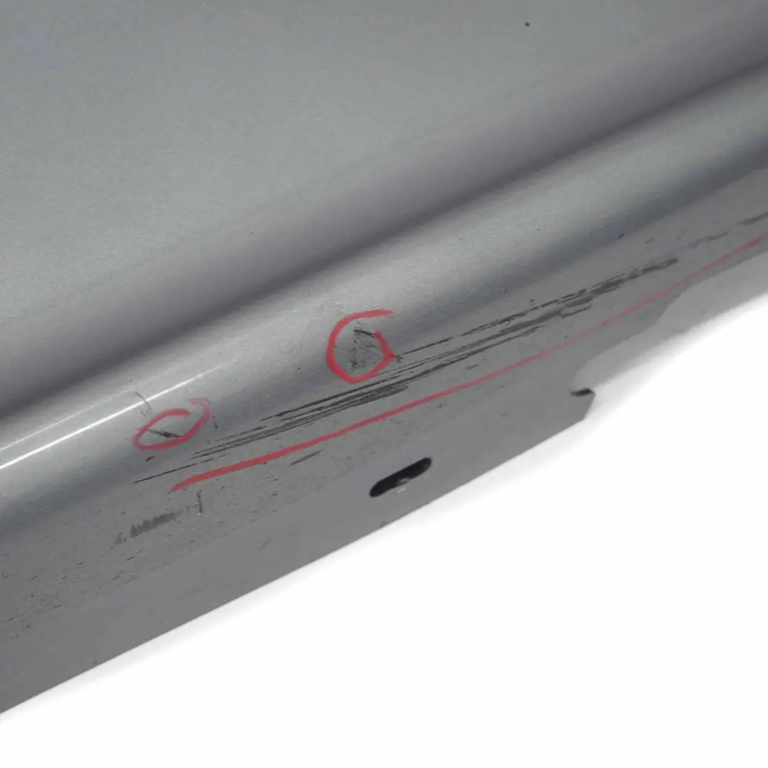 BMW E87 Sill Strip Side Skirt Left N/S Quarzblau Blue Metallic - A18 - SKU 0032949-QB - Part number 0032949