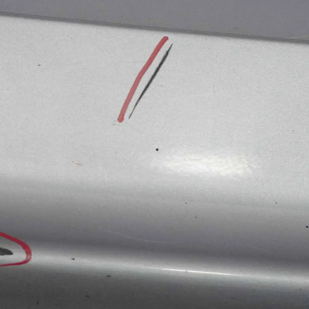 BMW E87 Sill Strip Side Skirt Left N/S Quarzblau Blue Metallic - A18 - SKU 0032949-QB - Part number 0032949