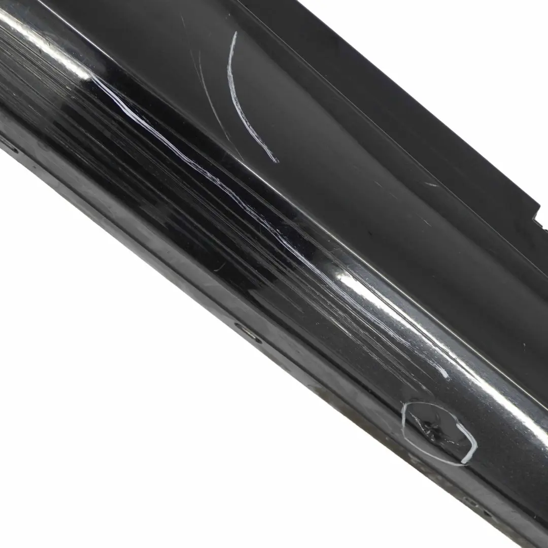 BMW 1 SERIES 10 E87 Sill Strip Side Skirt Left N/S Black 2 Schwarz II - 668 - SKU 0032949-SCH10 - Part number 32949
