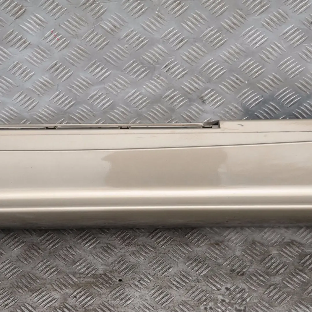 Listello Portiera Apertura Gonna SX Sonora Metallizzato A23 per BMW E87 con numero di parte 51770032949 BMW E87 Listello Portiera Apertura Gonna SX Sonora Metallizzato A23 - SKU 0032949-SON1 - Numero di parte 51770032949