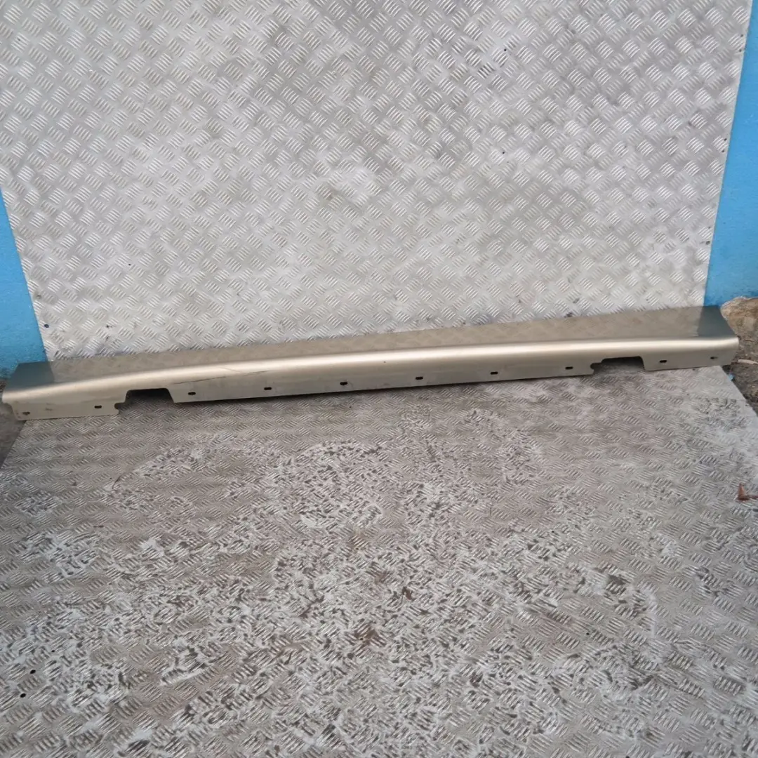 Listello Portiera Apertura Gonna SX Sonora Metallizzato A23 per BMW E87 con numero di parte 51770032949 BMW E87 Listello Portiera Apertura Gonna SX Sonora Metallizzato A23 - SKU 0032949-SON1 - Numero di parte 51770032949