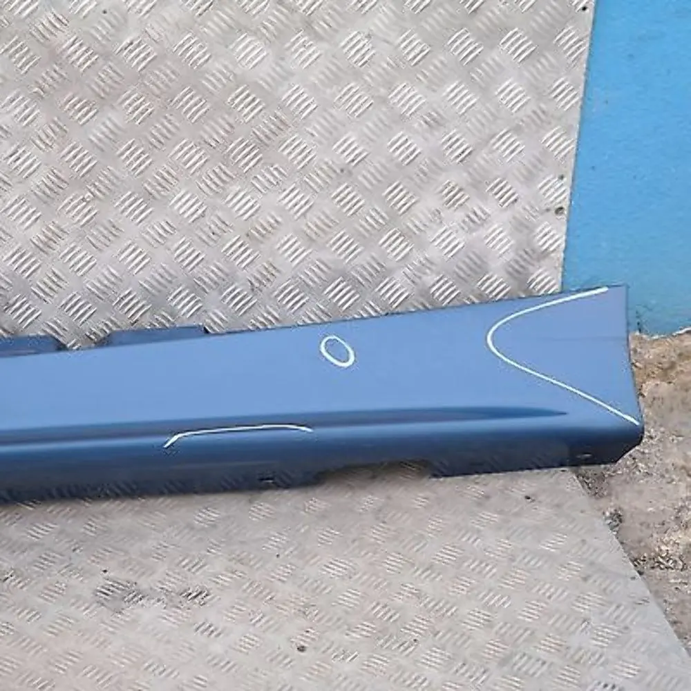 BMW E87 Listwa Progowa Boczna Lewa Niebieski Sydneyblau Metallic - A19 - SKU 0032949-SYD - Numer Części 51770032949