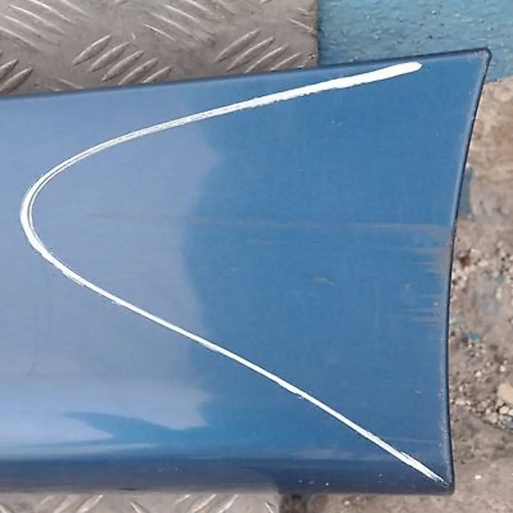 BMW E87 Sill Strip Side Skirt Left N/S Sydneyblau Metallic - A19 - SKU 0032949-SYD - Part number 51770032949