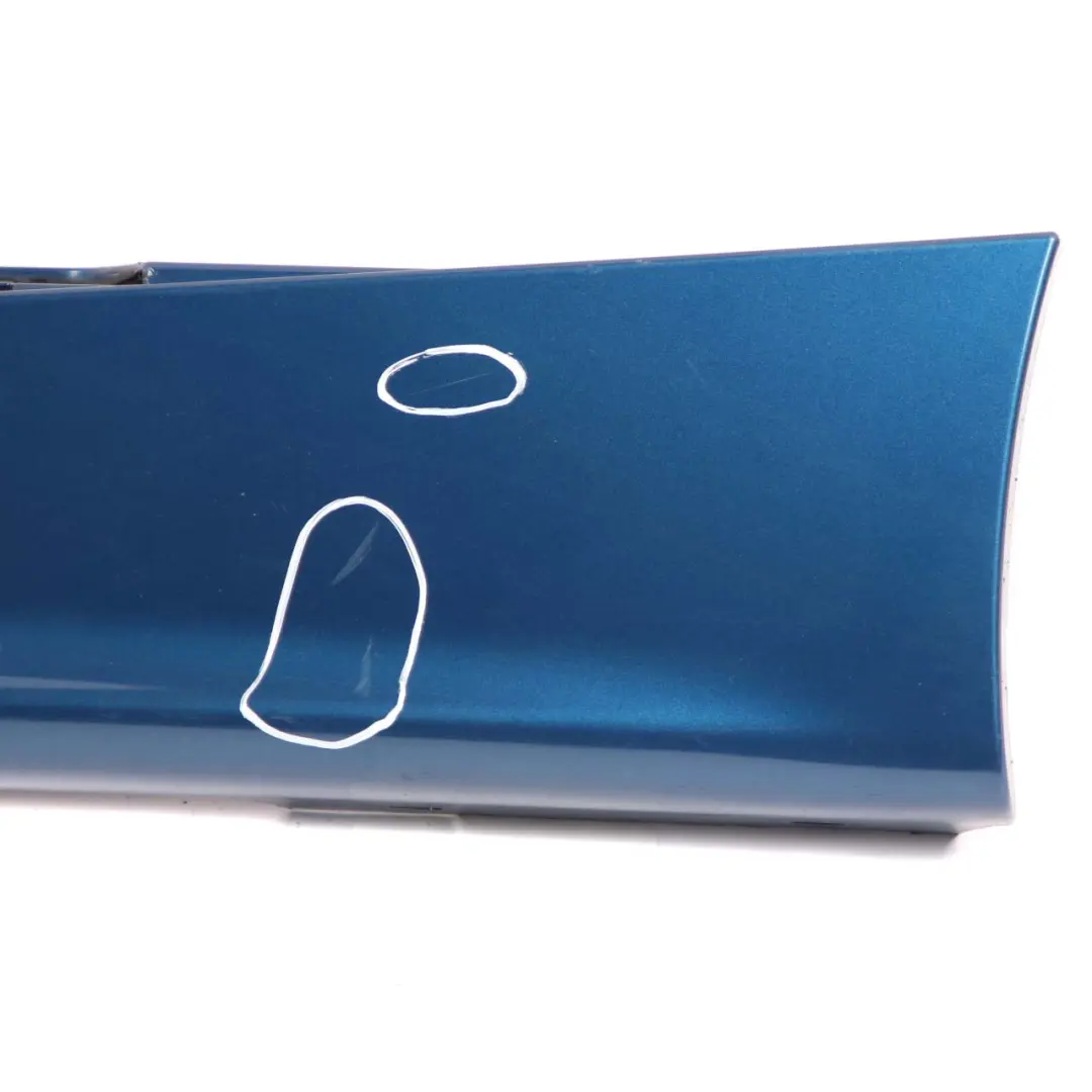 Side Skirt Sill Strip Left N/S Sydneyblau Blue Metallic - A19 to BMW E87 with Part number 0032949 BMW E87 Side Skirt Sill Strip Left N/S Sydneyblau Blue Metallic - A19 - SKU 0032949-SYD13 - Part number 0032949