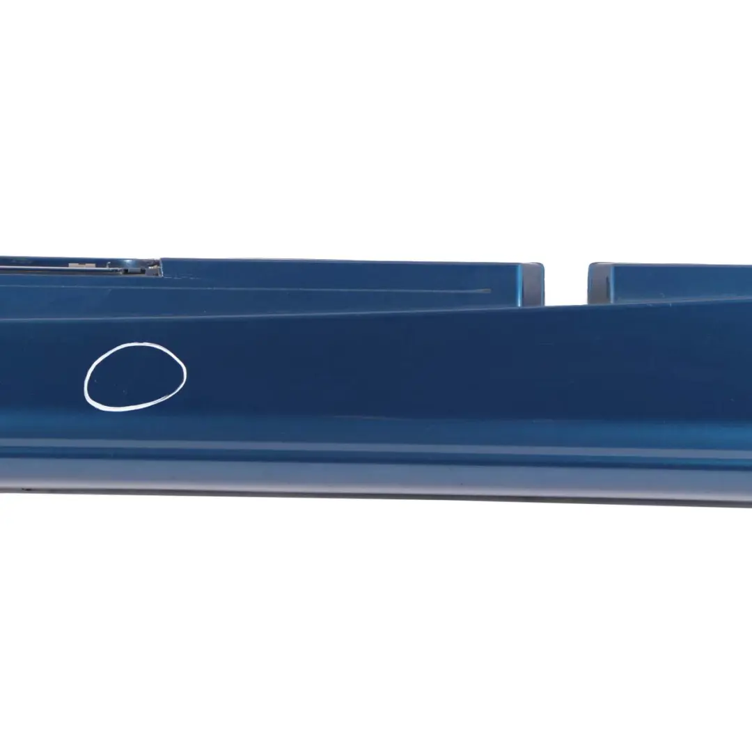 Side Skirt Sill Strip Left N/S Sydneyblau Blue Metallic - A19 to BMW E87 with Part number 0032949 BMW E87 Side Skirt Sill Strip Left N/S Sydneyblau Blue Metallic - A19 - SKU 0032949-SYD13 - Part number 0032949