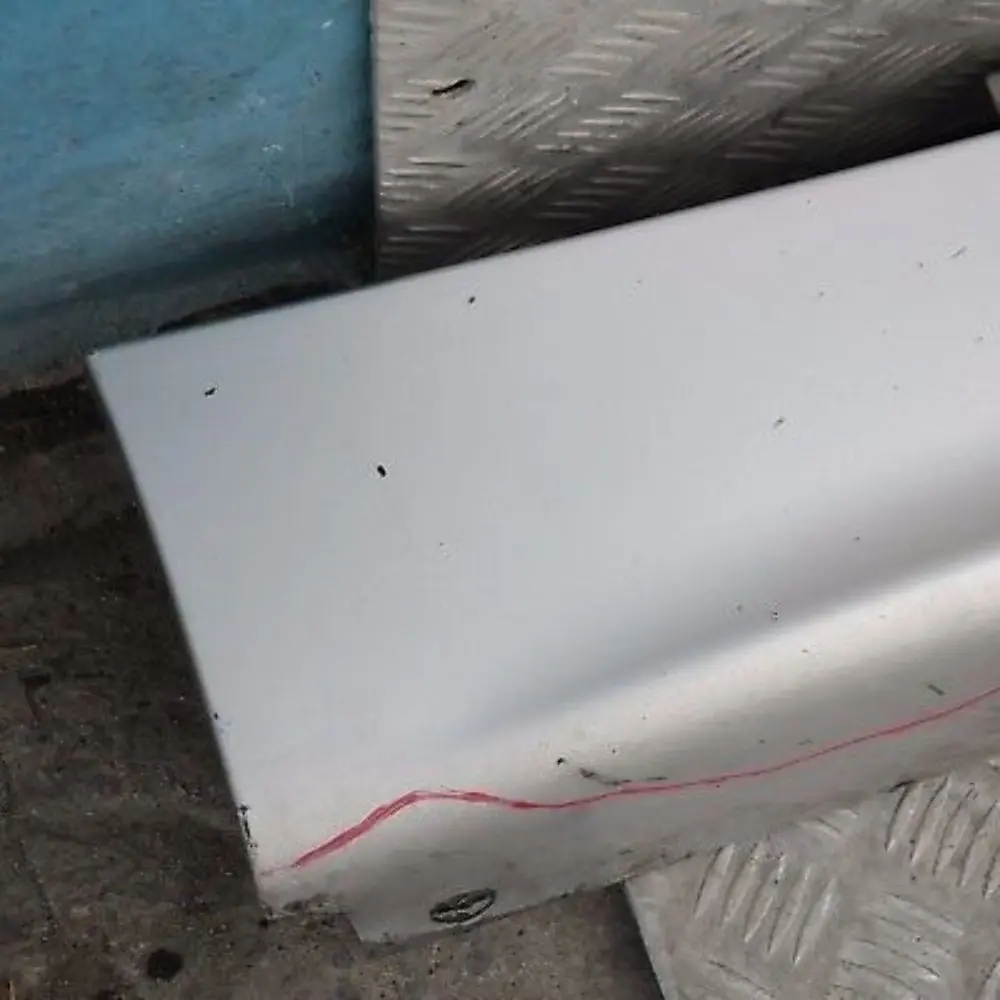 Sill strip side skirt left N/S Titansilber Metallic Silver 354 to BMW 1 SERIES E87 with Part number 32949 BMW 1 SERIES E87 Sill strip side skirt left N/S Titansilber Metallic Silver 354 - SKU 0032949-TS14 - Part number 32949