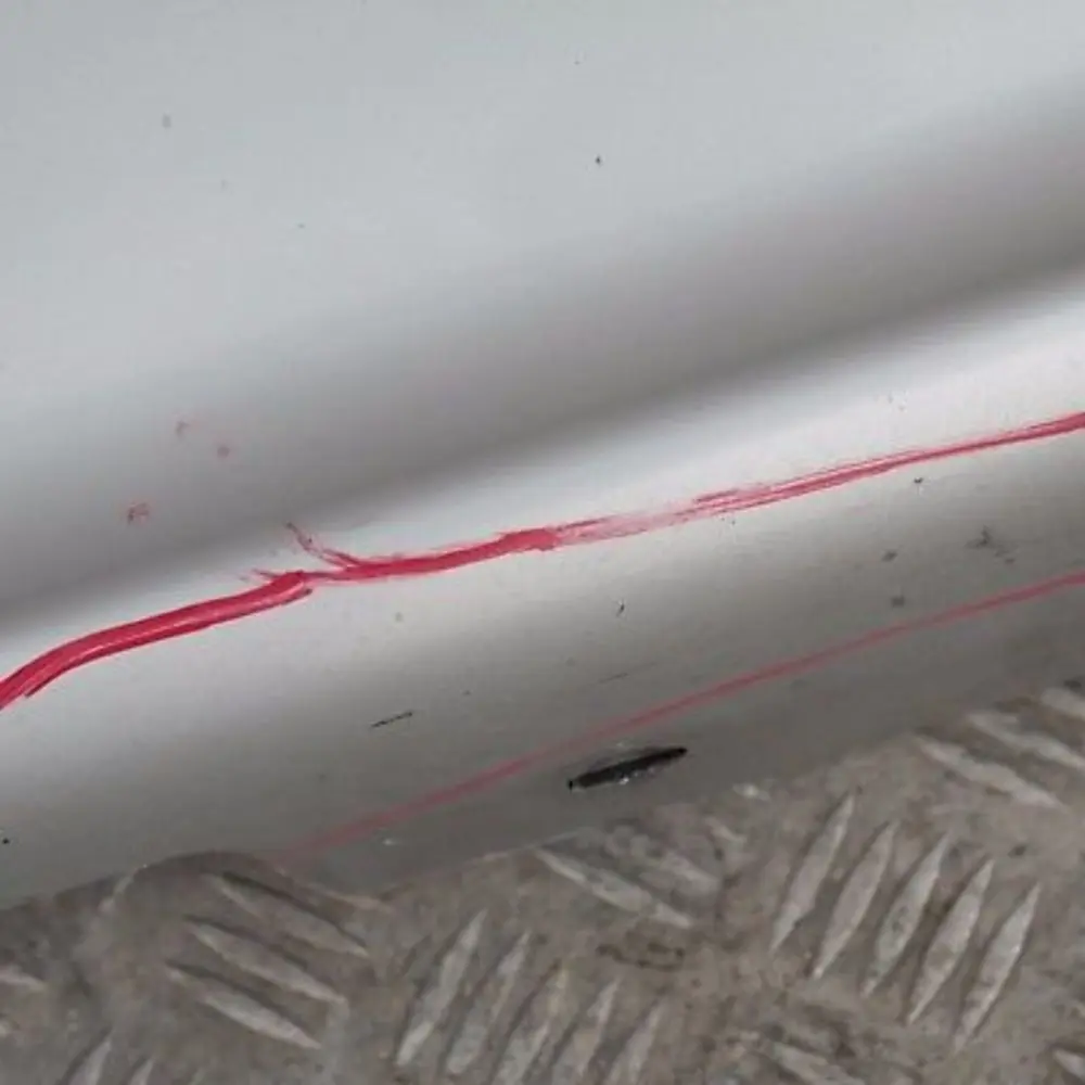 BMW 1 SERIES E87 Sill strip side skirt left N/S Titansilber Metallic Silver 354 - SKU 0032949-TS14 - Part number 32949