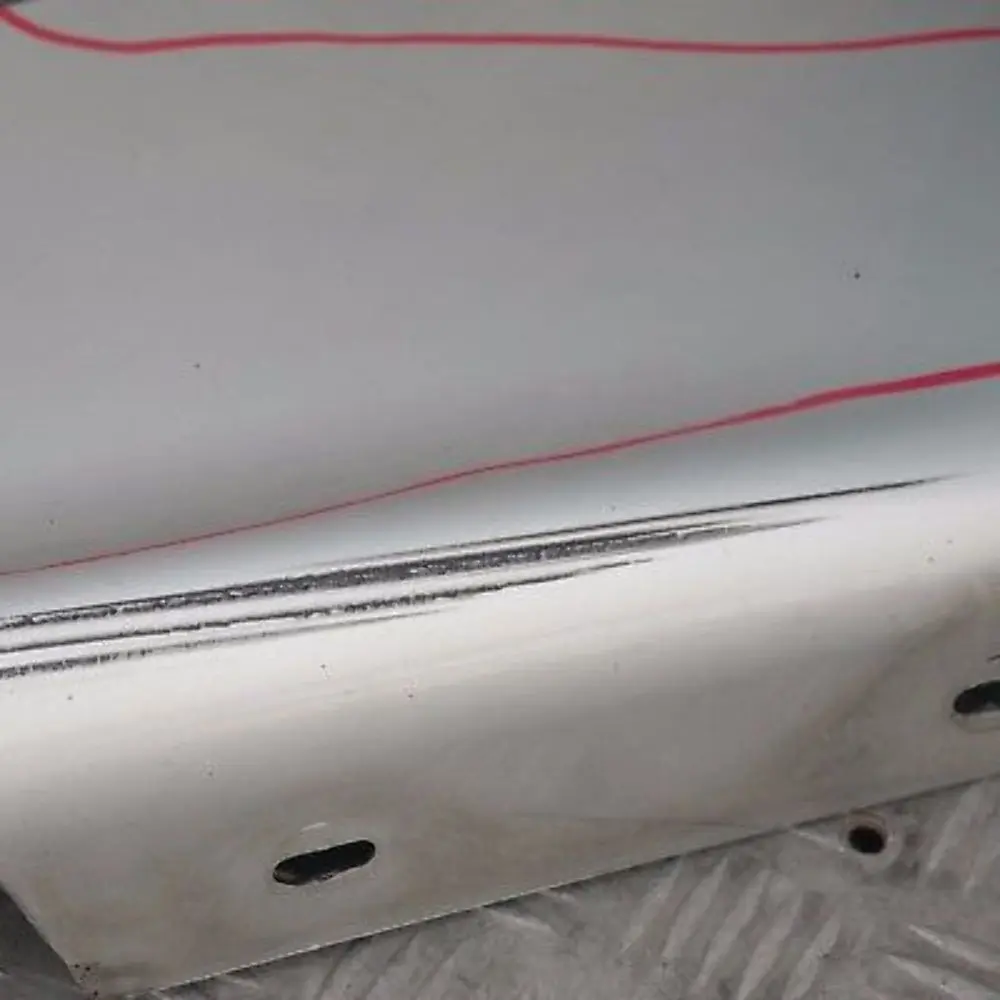 BMW 1 E87 Bas de Porte Couverture Seuil a Gauche Argent Titane Sliber - SKU 0032949-TS17 - Numéro de pièce 32949