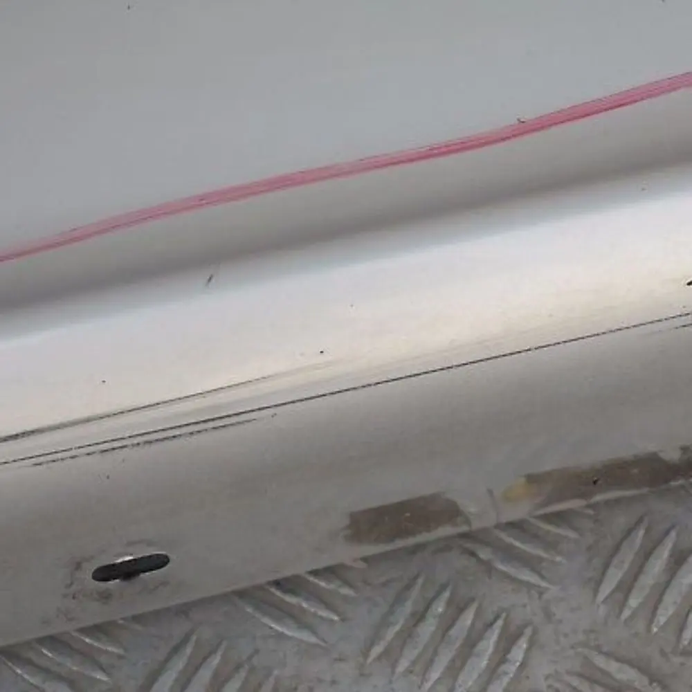 BMW 1 SERIES E87 Sill strip side skirt left N/S Titansilber Metallic Silver 354 - SKU 0032949-TS18 - Part number 32949