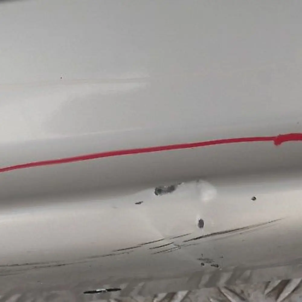 BMW 1 SERIES 21 E87 Sill strip side skirt left N/S Titansilber Metallic Silver - SKU 0032949-TS21 - Part number 32949