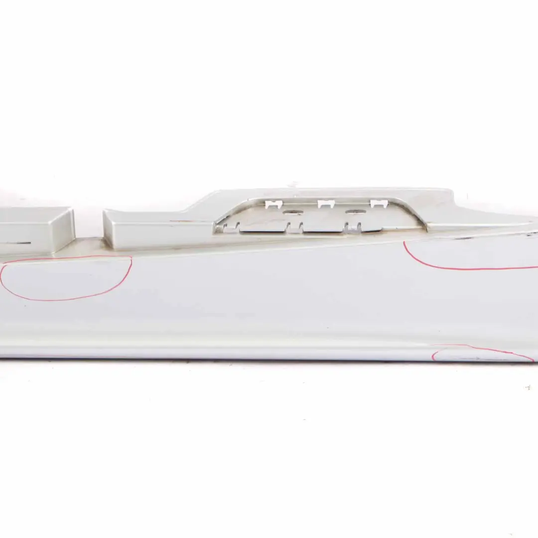 BMW E87 Side Skirt Sill Strip Left N/S Titansilber Titan Silver Metallic - 354 - SKU 0032949-TS8 - Part number 51770032949-TS