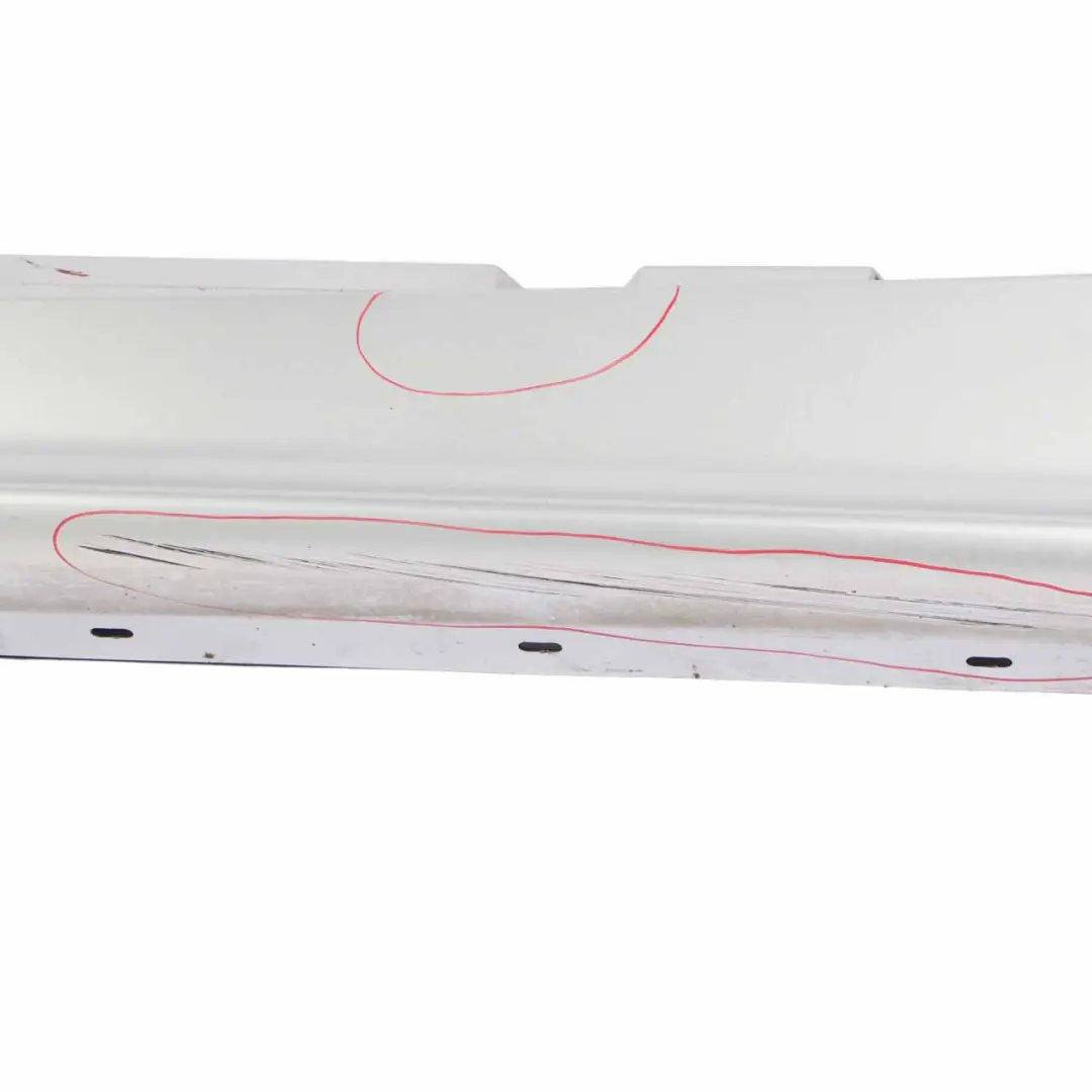 Side Skirt Sill Strip Left N/S Titansilber Titan Silver Metallic - 354 to BMW E87 with Part number 51770032949-TS BMW E87 Side Skirt Sill Strip Left N/S Titansilber Titan Silver Metallic - 354 - SKU 0032949-TS8 - Part number 51770032949-TS