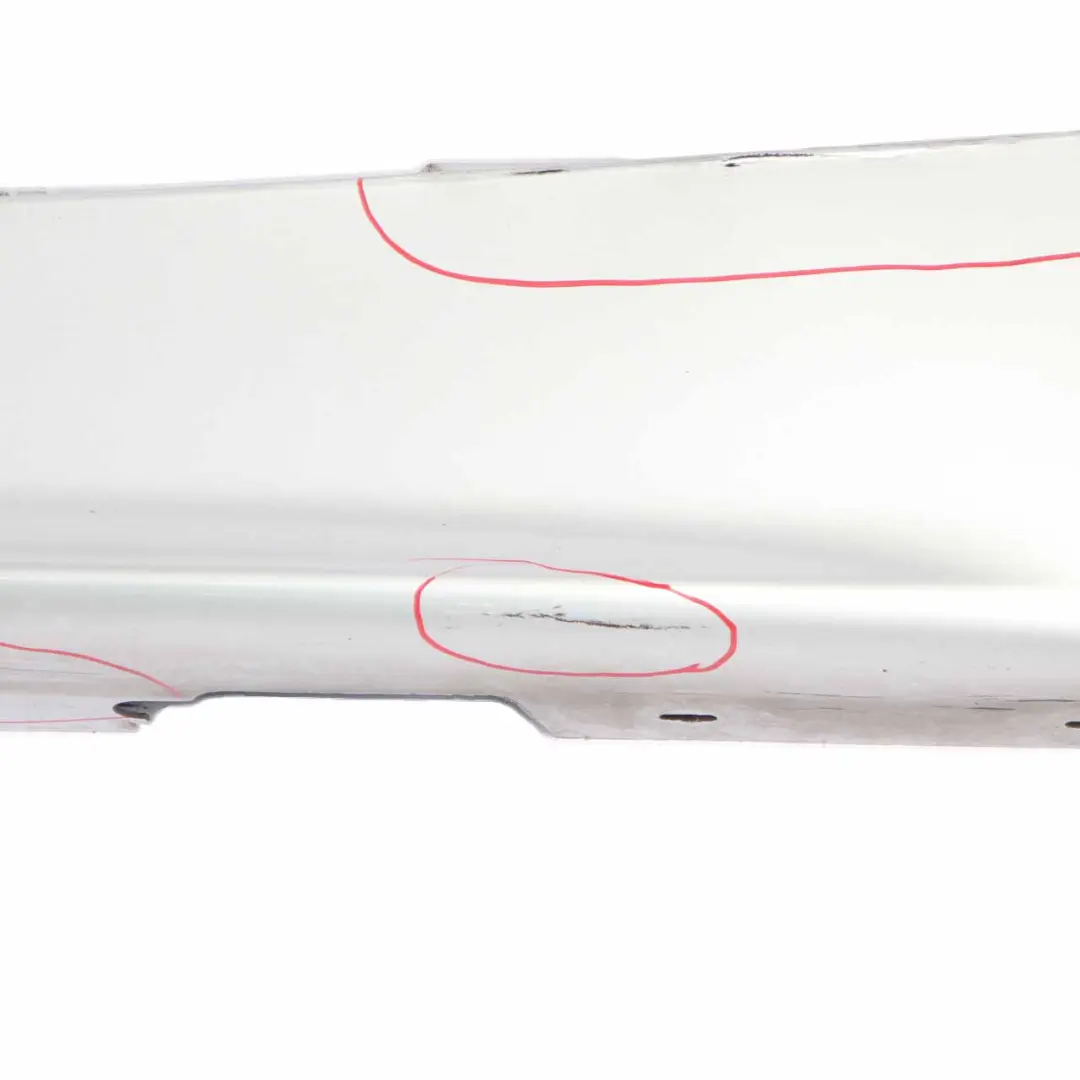 BMW E87 Side Skirt Sill Strip Left N/S Titansilber Titan Silver Metallic - 354 - SKU 0032949-TS8 - Part number 51770032949-TS