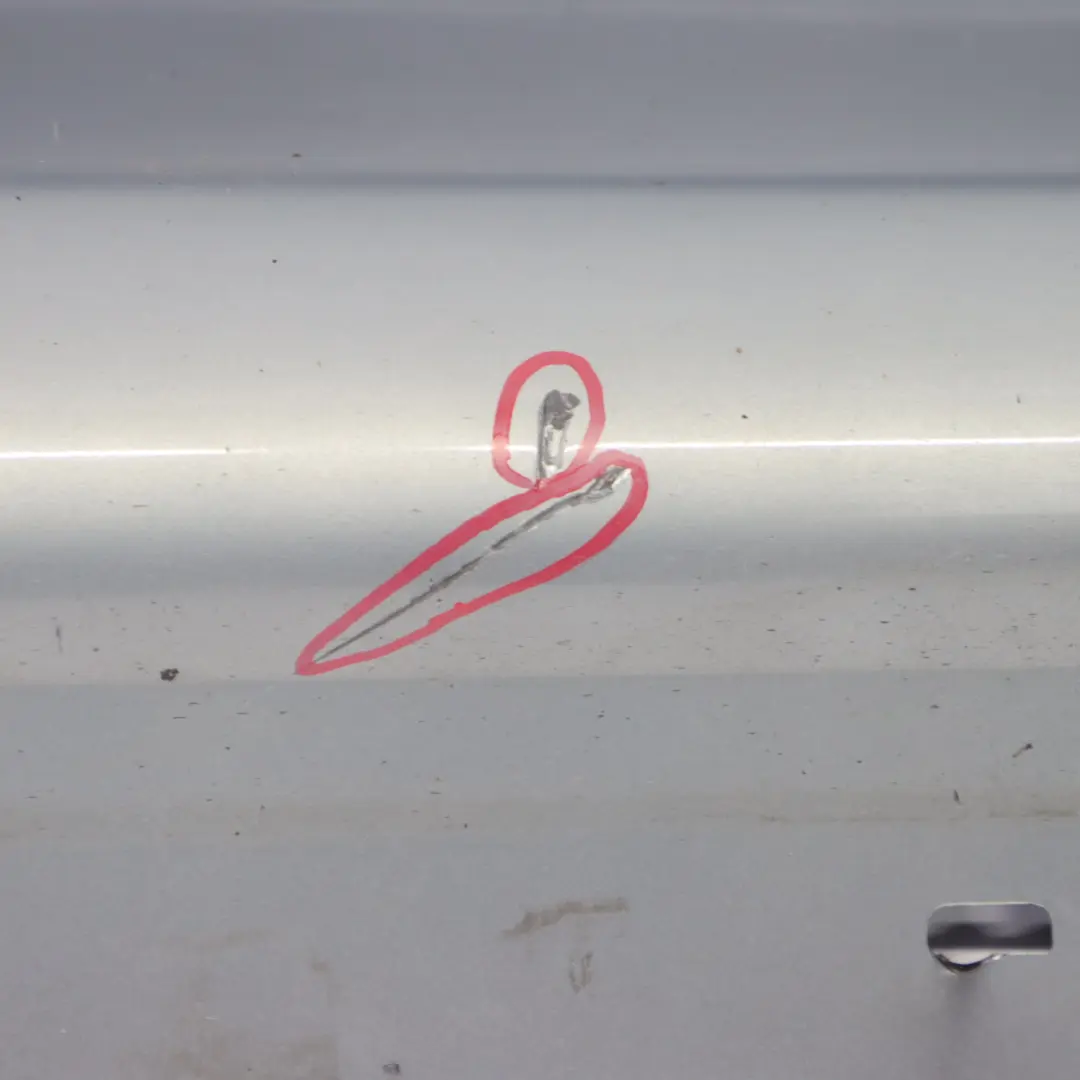 BMW E90 E91 Faldon Lateral Sill Strip Derecha Arktis Metallic - A34 - SKU 0032950-AM1 - Número de pieza 0032950