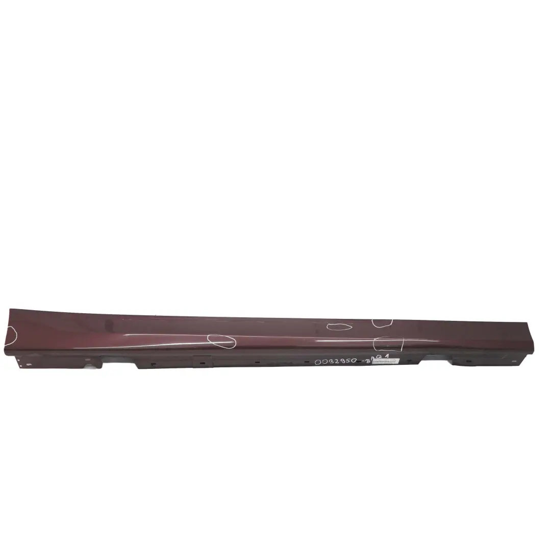 BMW E90 E91 Side Skirt Sill Strip Right O/S Barriquerot Red Metallic - A41 - SKU 0032950-BAQ1 - Part number 0032950