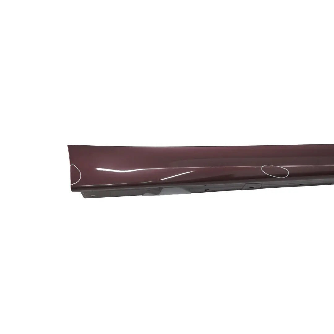 BMW E90 E91 Schwellerleiste Blende Schweller Rechts Barriquerot Rot - A41 - SKU 0032950-BAQ1 - Teilenummer 0032950
