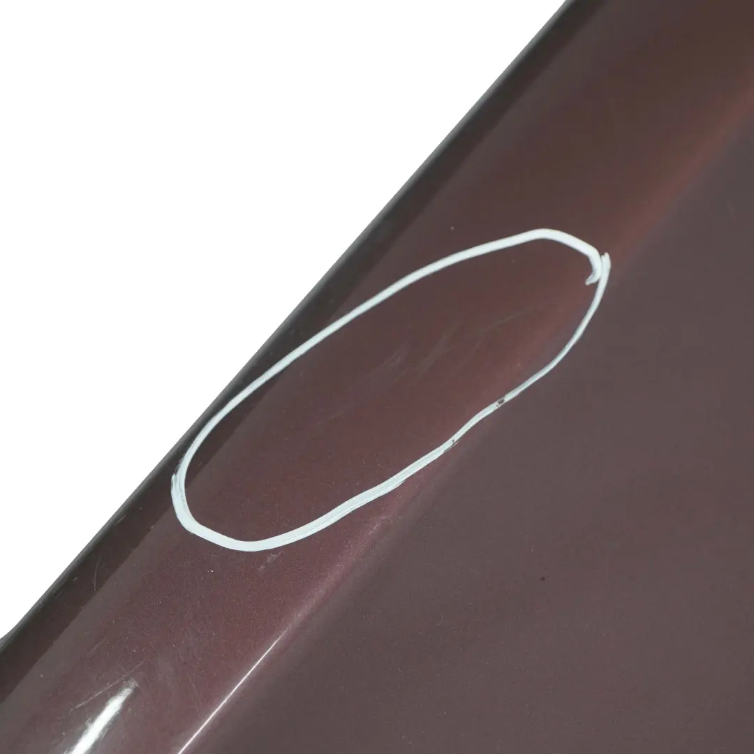 BMW E90 E91 Faldon lateral derecho Barriquerot Rojo Metalico - A41 - SKU 0032950-BAQ1 - Número de pieza 0032950