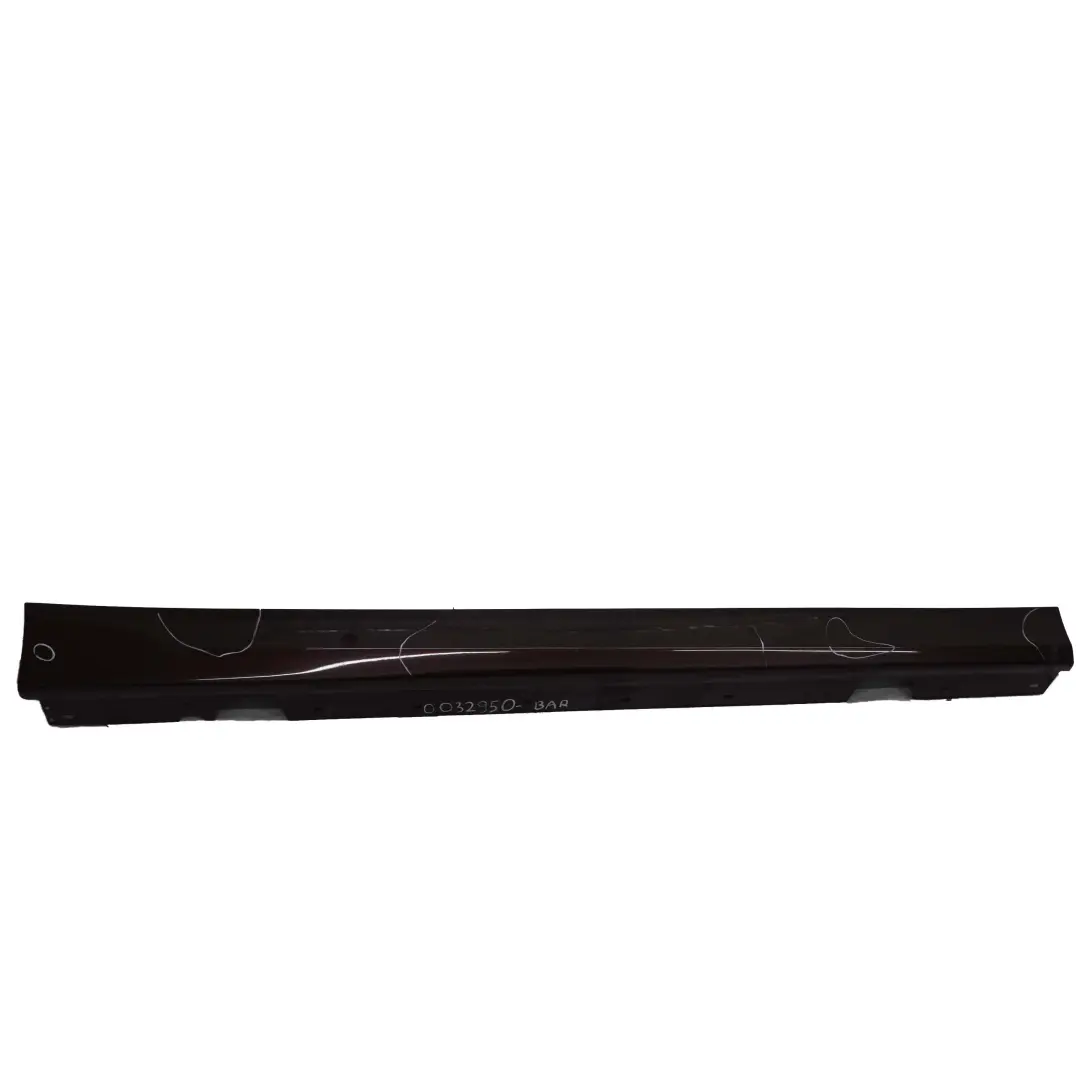BMW E90 E91 Sill Strip Faldon Lateral Derecho Barberarot Rojo Metalico - A39 - SKU 0032950-BAR - Número de pieza 0032950